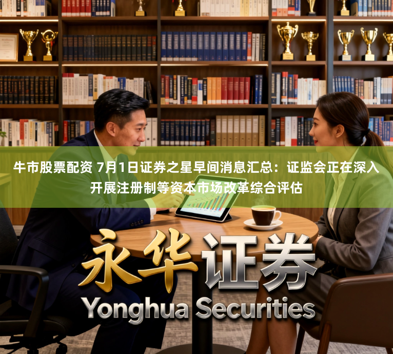 牛市股票配资 7月1日证券之星早间消息汇总：证监会正在深入开展注册制等资本市场改革综合评估
